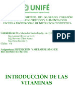 Introducción a las vitaminas