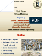 Urban Planning Unit 3
