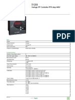 Lembar Data Produk: Varlogic PF Controller RT8 Step 440V