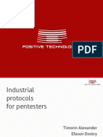 Industrial Protocols For Pentesters