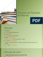 Processos de Formação de Palavras - PPT