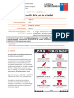 Guia 2 Unidad 2 3o Medio