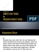 3.6.1 Simple Past VS Present Perfect Tense