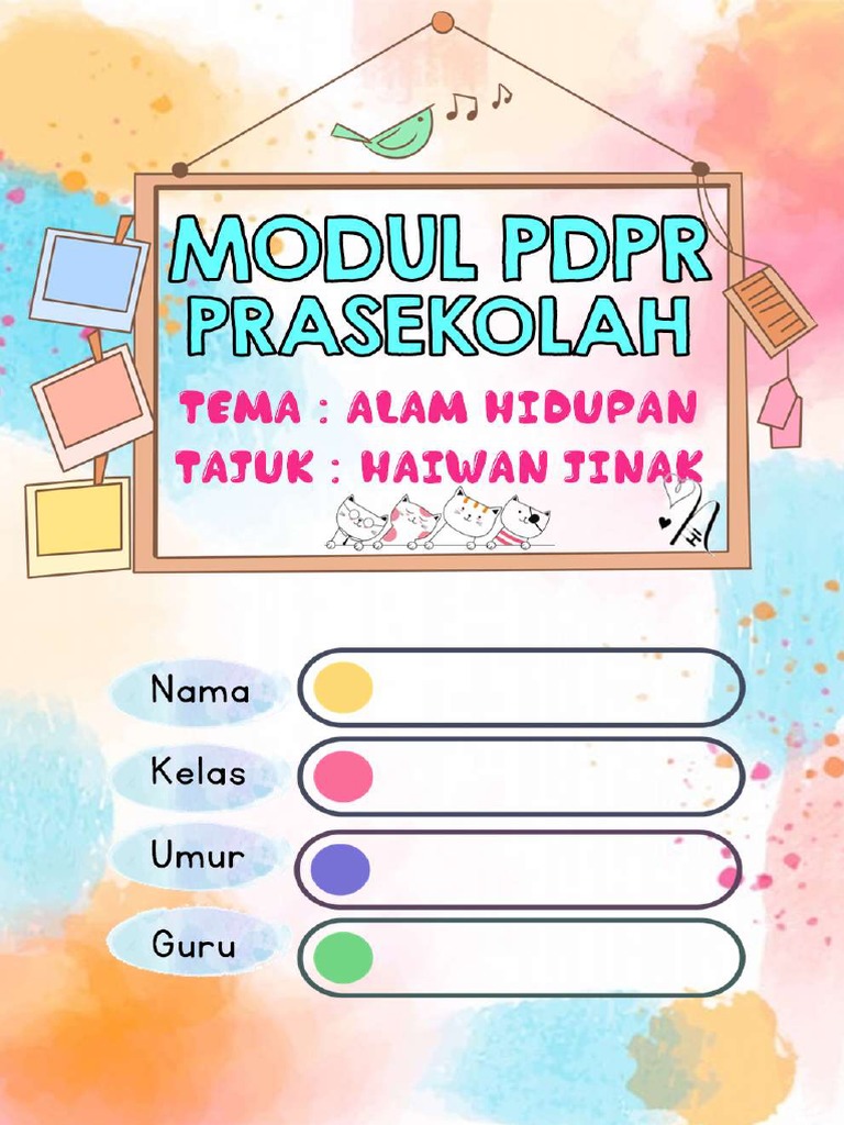 Modul Pdpr Alam Hidupan Haiwan Jinak Oleh Cikgu Hidayah Nhi Pdf