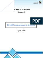 Oil Spill Preparedness Guideline