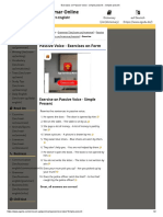 Exercises On Passive Voice - Simple-Present - Simple-Present