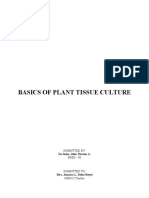 Basics of Plant Tissue Culture Final