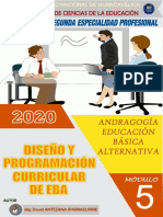 5 - Módulo - Eba - Diseño y Programación Curricular de Eba - 2020 PDF