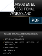 Recursos en El Proceso Penal Venezolano