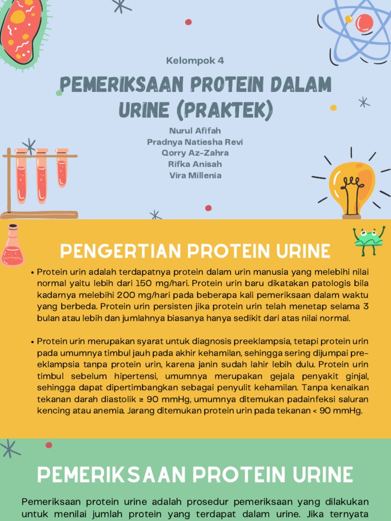 8 Pemeriksaan Protein Dalam Urine Pdf