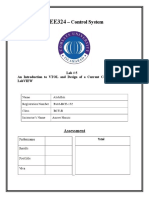 Control System: Assessment