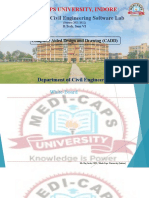 CE3CO16 Civil Engineering Software Lab: Medi-Caps University, Indore