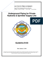 OCFA Guide to Underground Piping for Private Fire Hydrants and Sprinklers