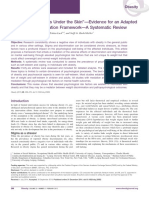 Weight Stigma "Gets Under The Skin"-Evidence For An Adapted Psychological Mediation Framework-A Systematic Review