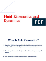 Fluid Kinematics and Dynamics