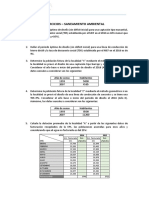 Ejercicios de saneamiento ambiental y diseño de sistemas de agua potable