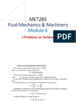 Module 4 - Problems On Turbines