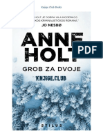 Anne Holt - Grob Za Dvoje PDF