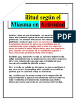 Similitud Según El Miasma en Actividad