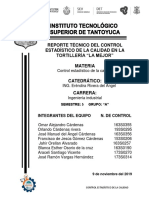 Reporte Tecnico Tortilleria La Mejor PDF