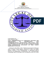 Legal Opinion Tech4Ed DICT (Draft Communication and Not Final)