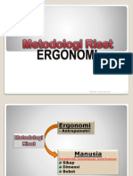 4 Metode Riset Ergonomi PDF