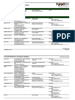 Foodsa Distributorsdatabase