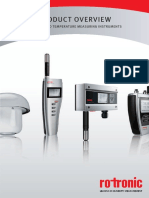 Product Overview: Humidity and Temperature Measuring Instruments