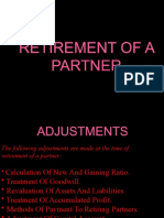 Retiremnet of A Partner - Ashiq Mohammed