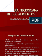 Ecología Microbiana de Los Alimentos