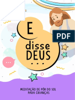 Medita Çao - e Disse Deus - Port PDF