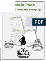 French Food and Shopping Studio 3 Vert Module 3 Puzzle Pack