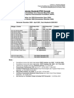 KALENDAR AKADEMIK PDPP IPGKS Semester Dis 2020-April 2021-Terkini