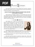 Download Paganini Technique for LA Musicians Union 47 Overture by sedaray SN49110267 doc pdf