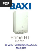 BAXI Prime Bit - SPARE PARTS CATALOGUE