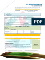 Conference Registration - Form PDF