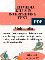 Multimedia and ICT Skills