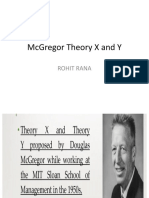 McGregor Theory X and Y