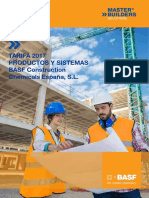 Tarifa Basf Construction Chemicals Espana 2017