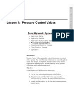 Lesson 4: Pressure Control Valves: Basic Hydraulic Systems