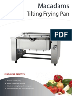 Tilting Frying Pan: Macadams Macadams Macadams Macadams