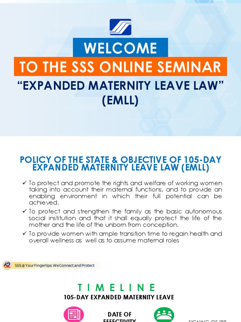 Expanded Maternity Leave Law PDF Parental Leave Salary