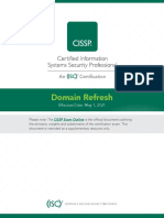 CISSP Domain Refresh