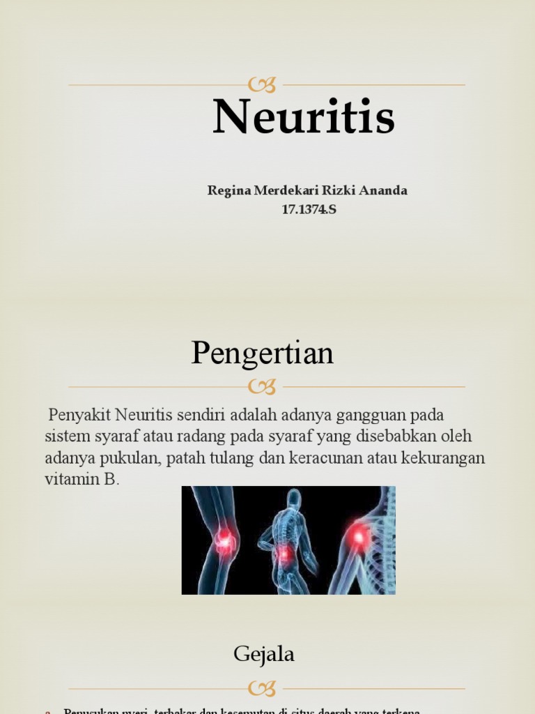 Gejala dan Pencegahan Neuritis | PDF