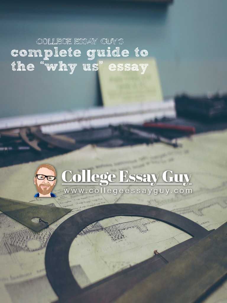 The Why Us Essay Guide by Ethan Sawyer PDF University Of Chicago
