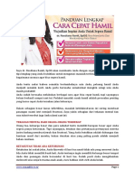 Buku Ebook Panduan Lengkap Cara Cepat Hamil PDF