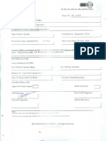 Leave Form-3 PDF
