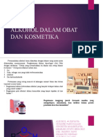 Alkohol Dalam Obat Dan Kosmetika