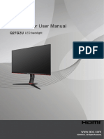 LCD Monitor User Manual: LED Backlight