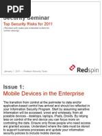 Download Top 10 IT Security Issues for 2011 by Redspin Inc SN49111984 doc pdf
